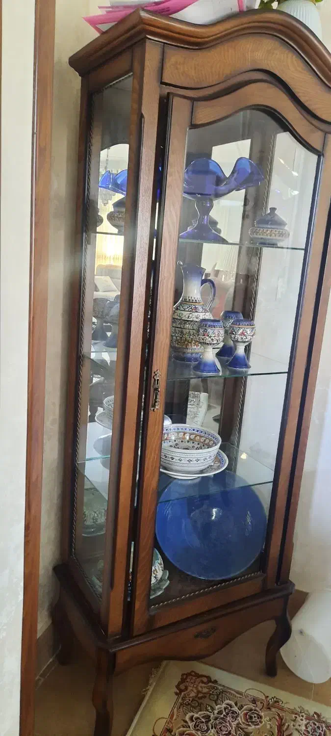 میز تلویزیون بوفه اینه شمعدان ۲عدد|بوفه، ویترین، کنسول|گرگان, |دیوار