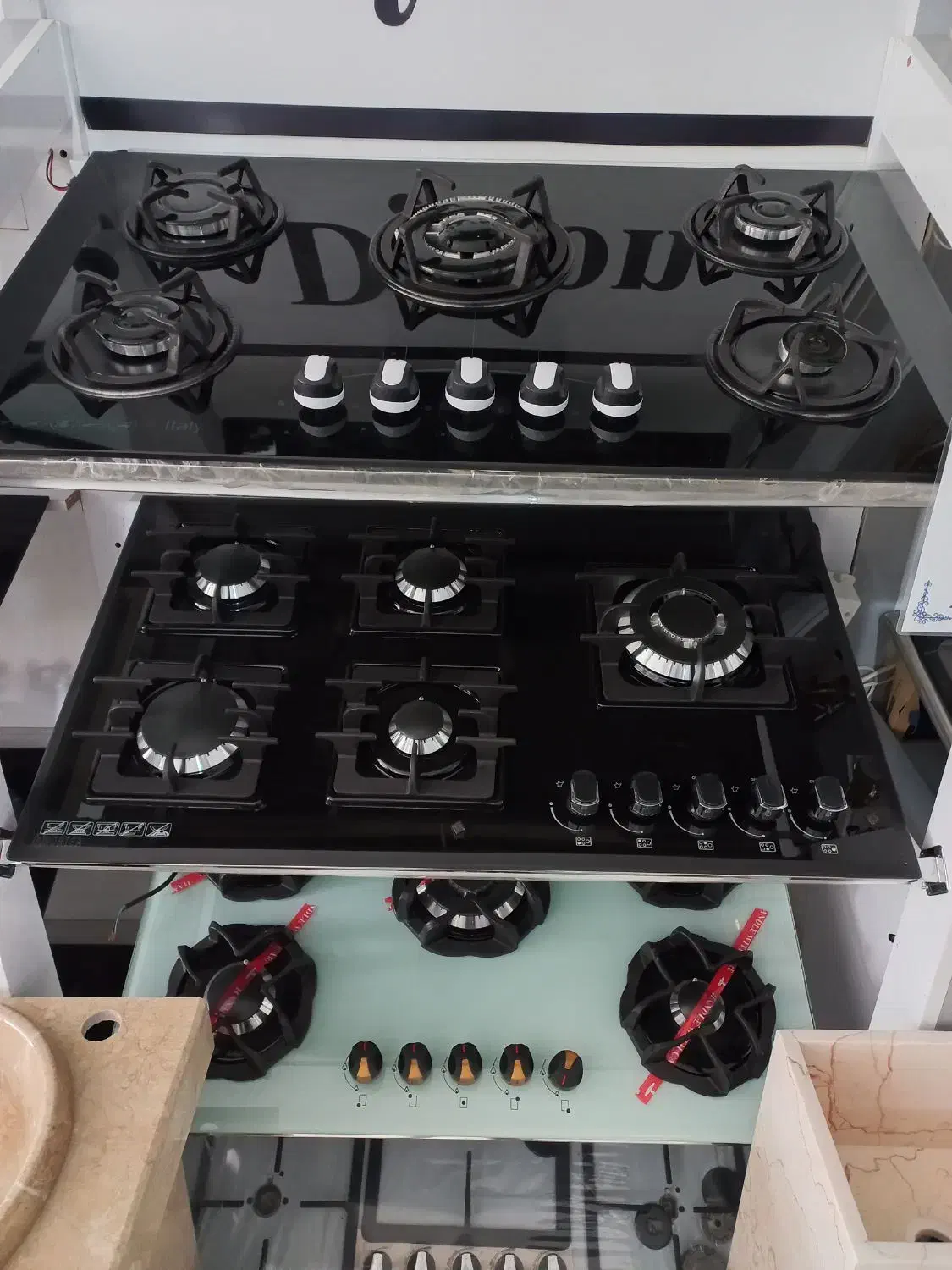 سینک باکسی دوپله گرانیت هود گازتوکار شیرآلات w8040|مصالح و تجهیزات ساختمان|مشهد, پنجتن|دیوار