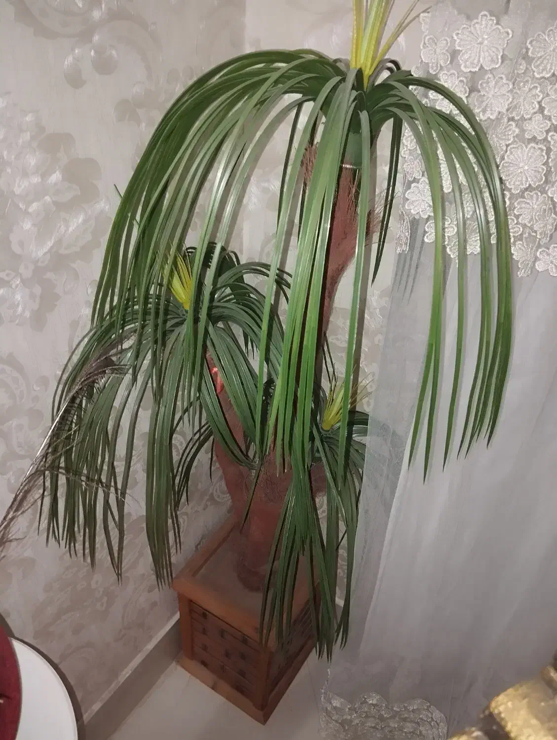 گلدان و نخل مصنوعی|گل مصنوعی|مشهد, سرافرازان|دیوار