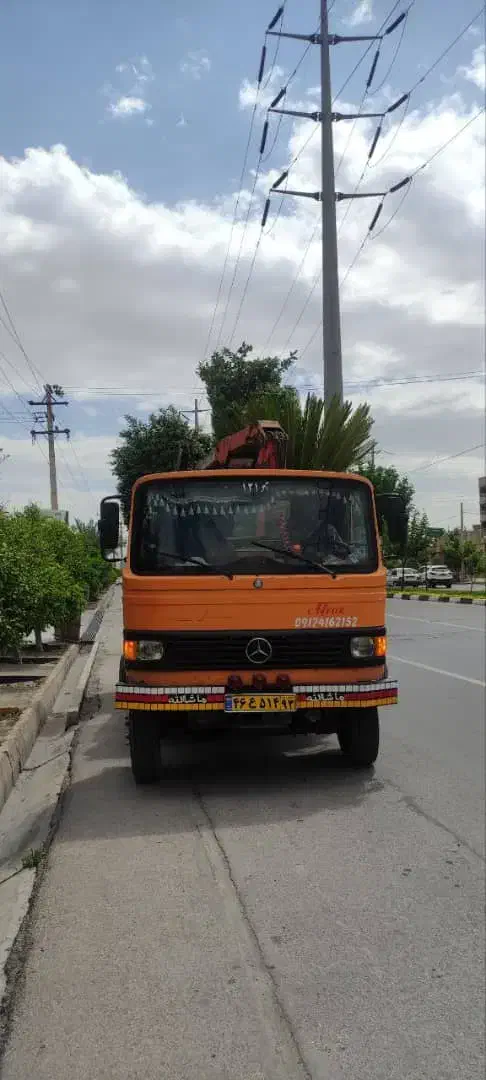 خاور جرثقیل ۸۰۸ فروشی|خودرو سنگین|شیراز, پودنک|دیوار