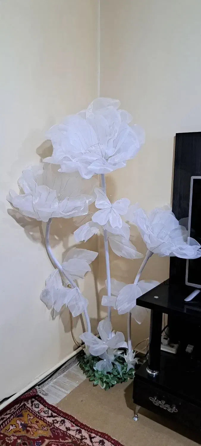 اباژور گلی کادویی|چراغ خواب و آباژور|تبریز, |دیوار