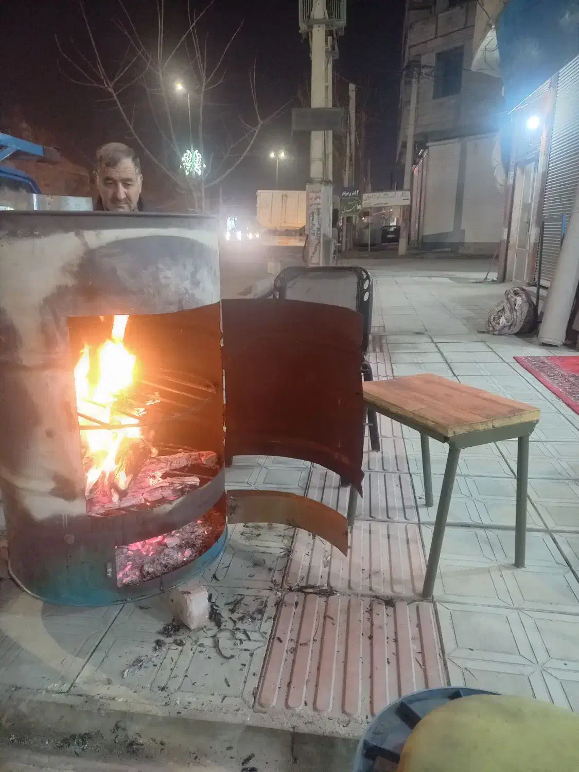 بخاری هیزمی ۳ طبقه فر دار|بخاری، هیتر، شومینه|میاندوآب, |دیوار