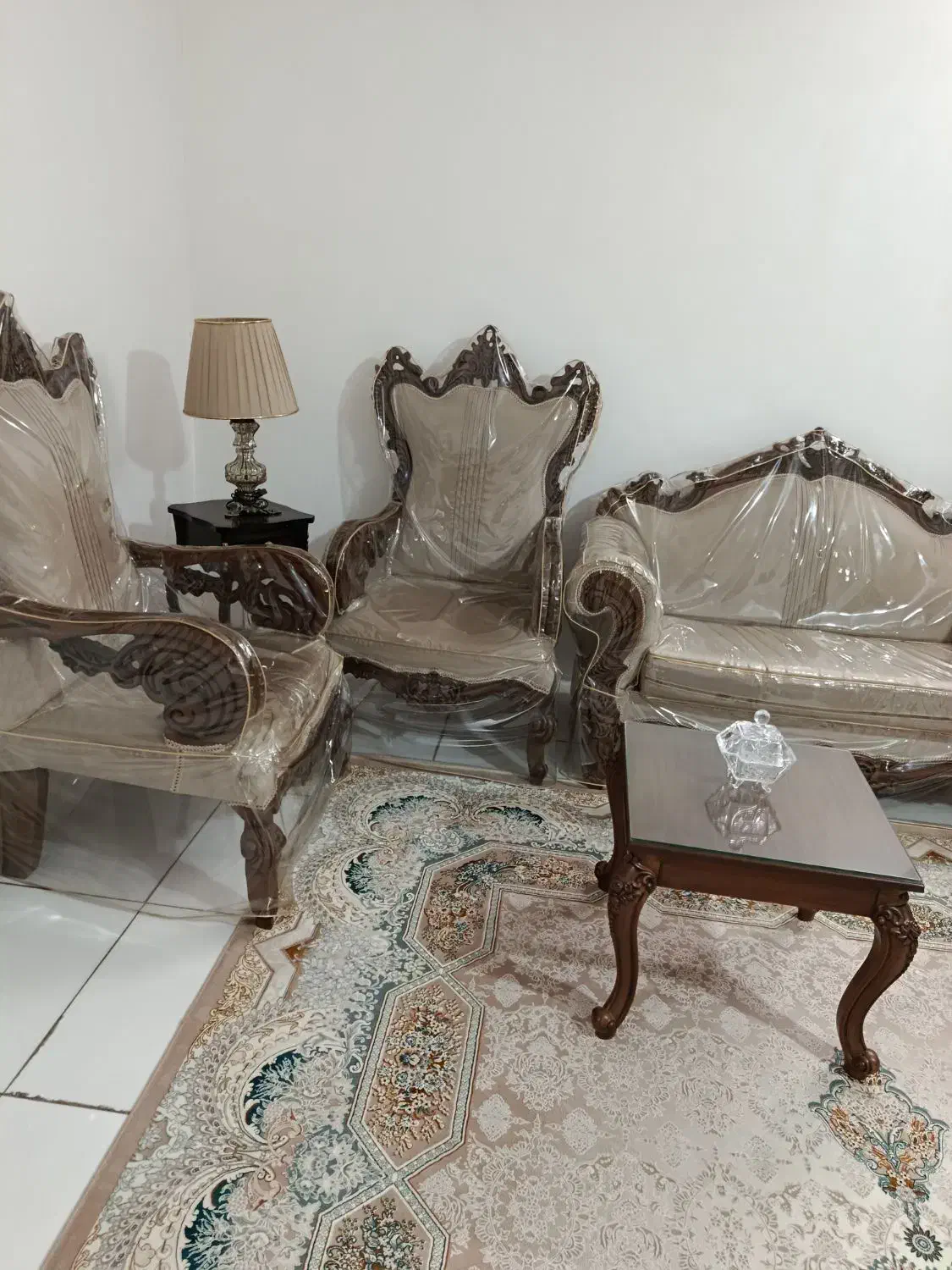 مبل 9نفر استیل و کلاسیک|مبلمان خانگی و میز عسلی|محمدشهر, سیدآباد|دیوار