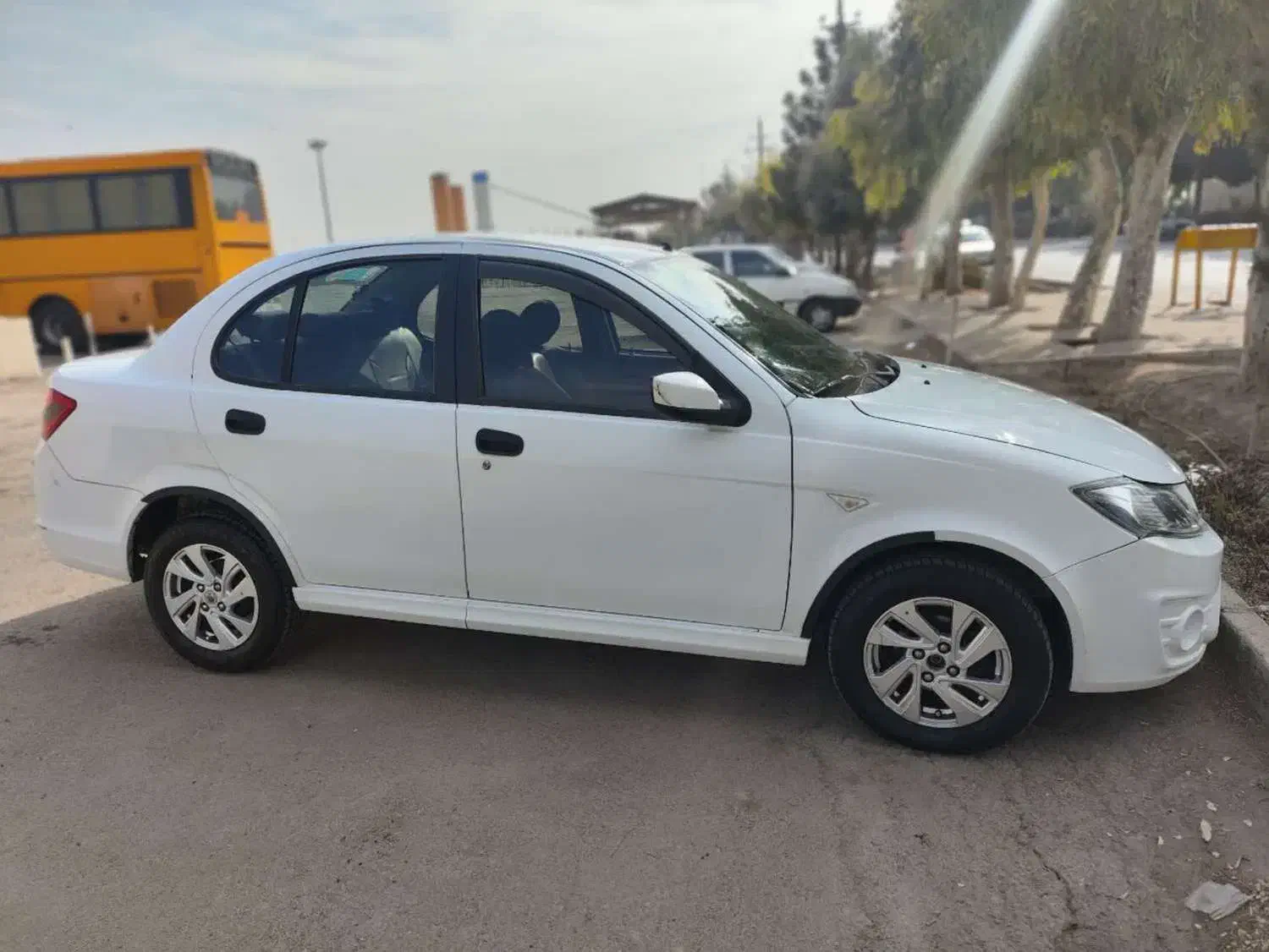 ساینا EX دنده‌ای مدل ۱۳۹۷ سفید|خودرو سواری و وانت|لنگرود, |دیوار