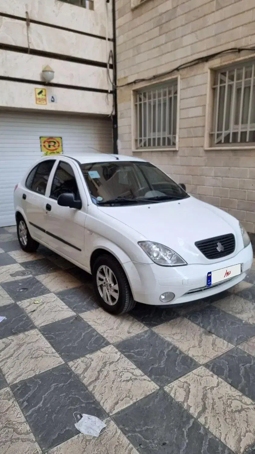 تیبا ۲ سفید مدل ۹۷ بی رنگ|خودرو سواری و وانت|تهران, نازی‌آباد|دیوار