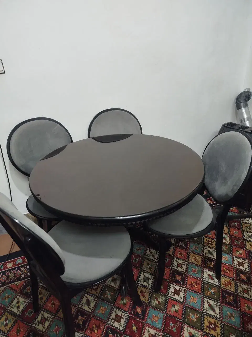 میز ناهار خوری|میز و صندلی غذاخوری|زاهدان, |دیوار