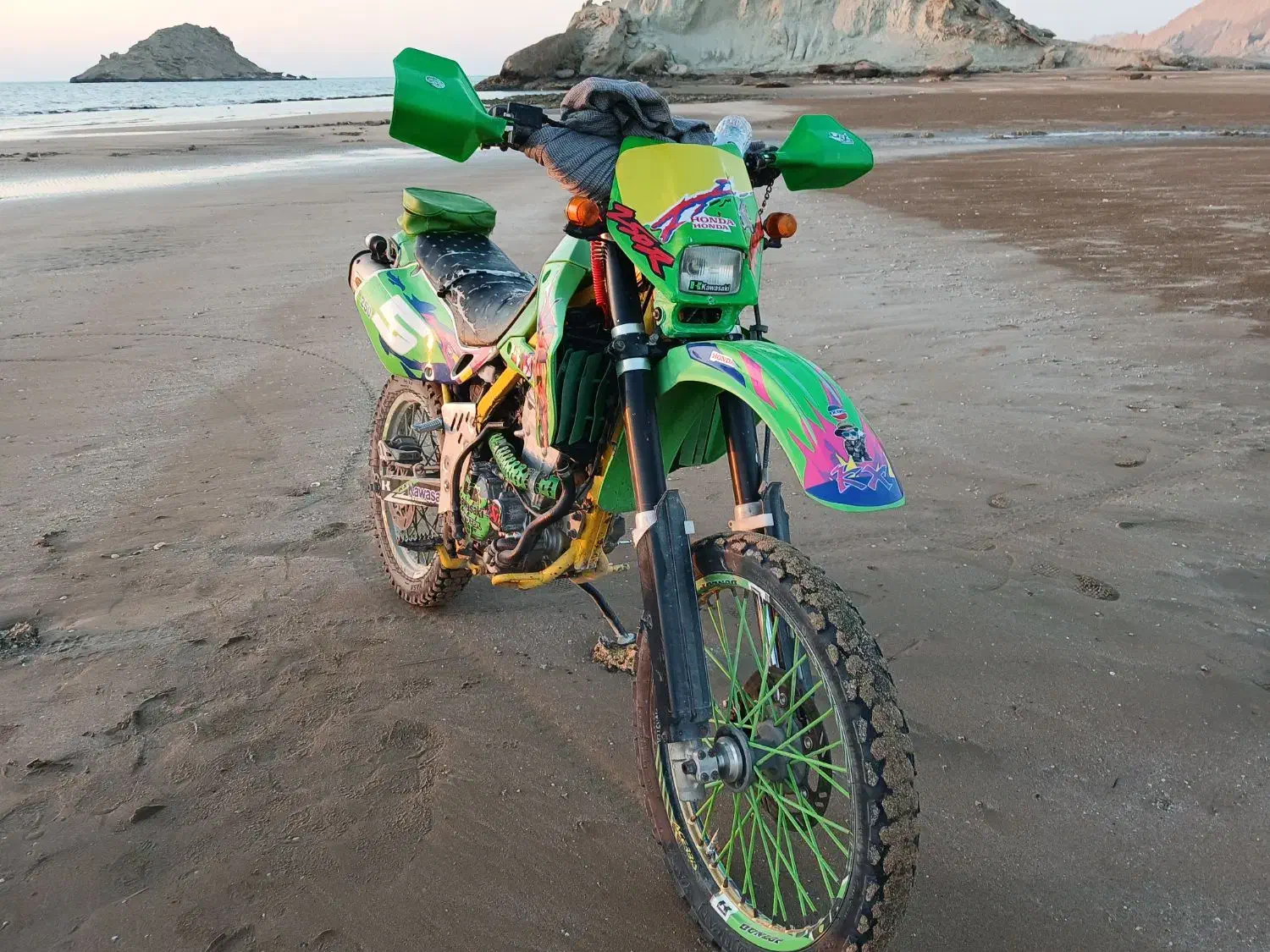 تریل.KLX. کاوازاکی 250|موتورسیکلت|جاسک, |دیوار