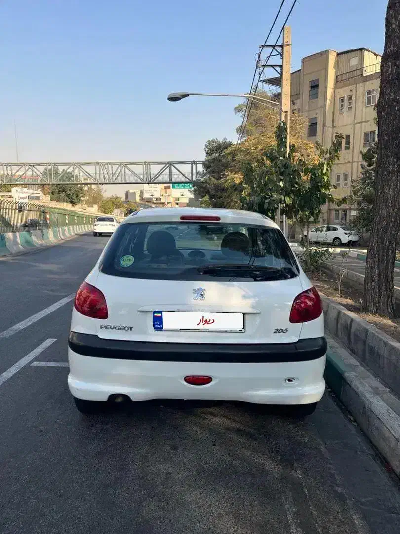 206 تیپ 6 اتومات|خودرو سواری و وانت|تهران, شهرک فردوس (حسینی)|دیوار