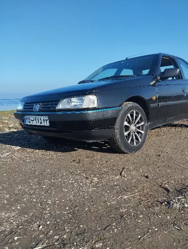 پژو 405مشکی متالیک|خودرو سواری و وانت|زنده رود, |دیوار