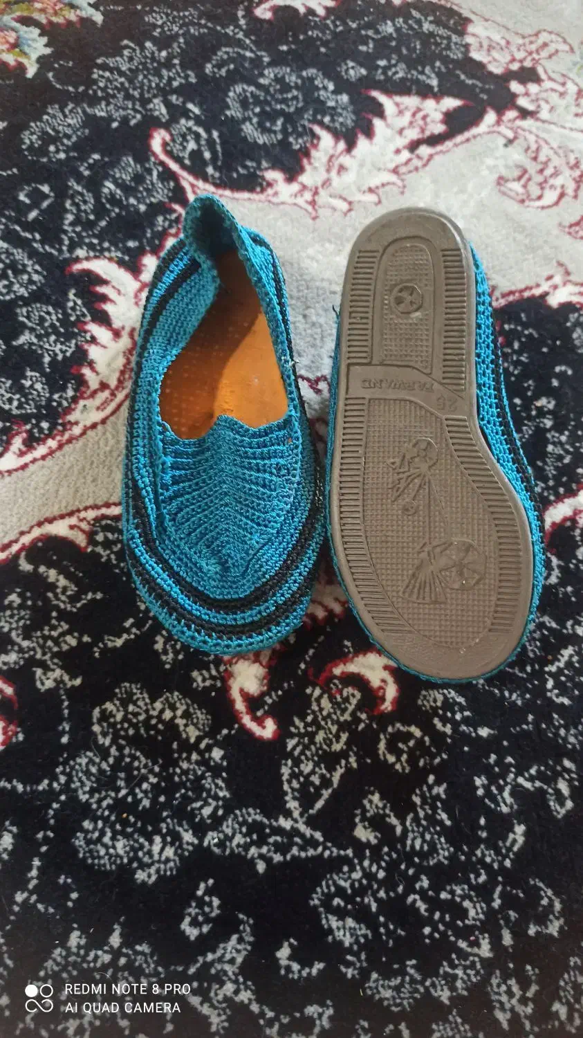 گیوه بچگانه سایز ۲۵ کف طبی نو|کفش و لباس بچه|صباشهر, |دیوار