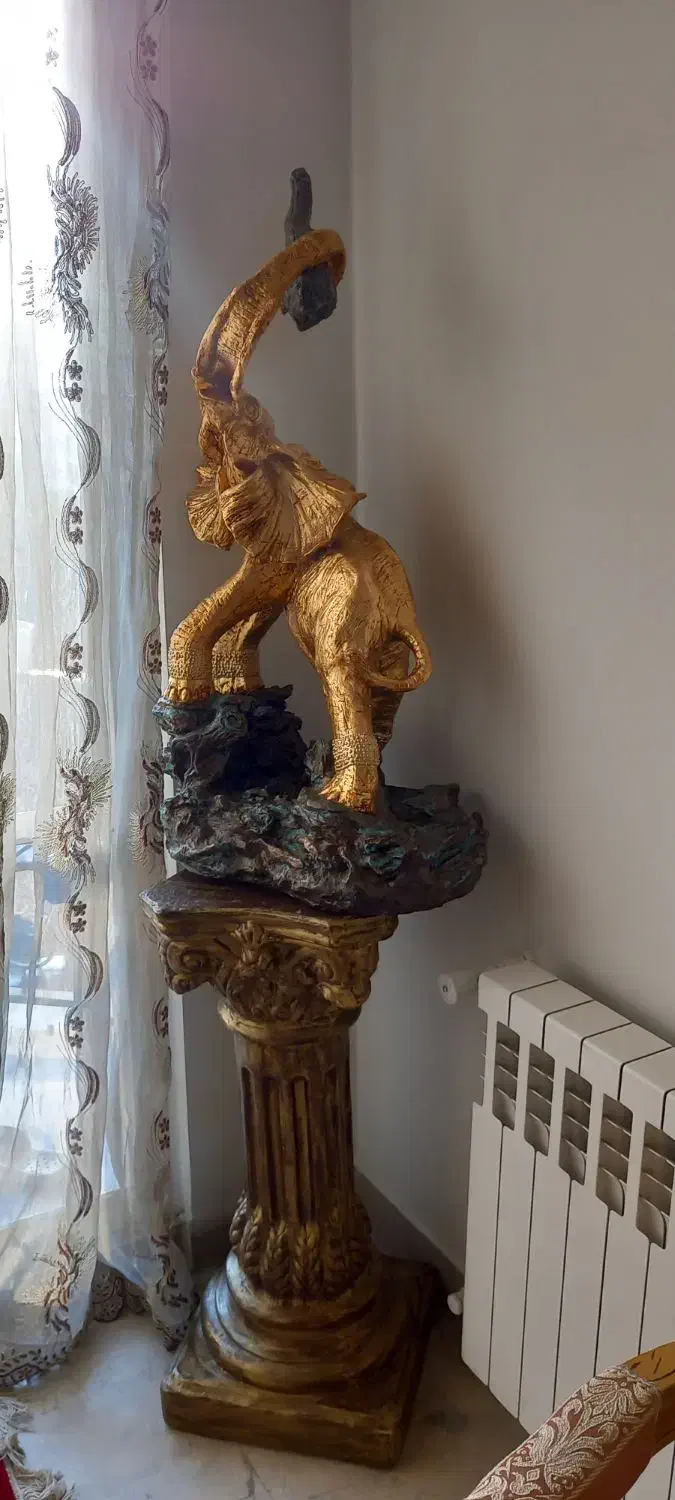 مجسمه فیل پلی استر درجه یک|مجسمه، تندیس، ماکت|تهران, اختیاریه|دیوار