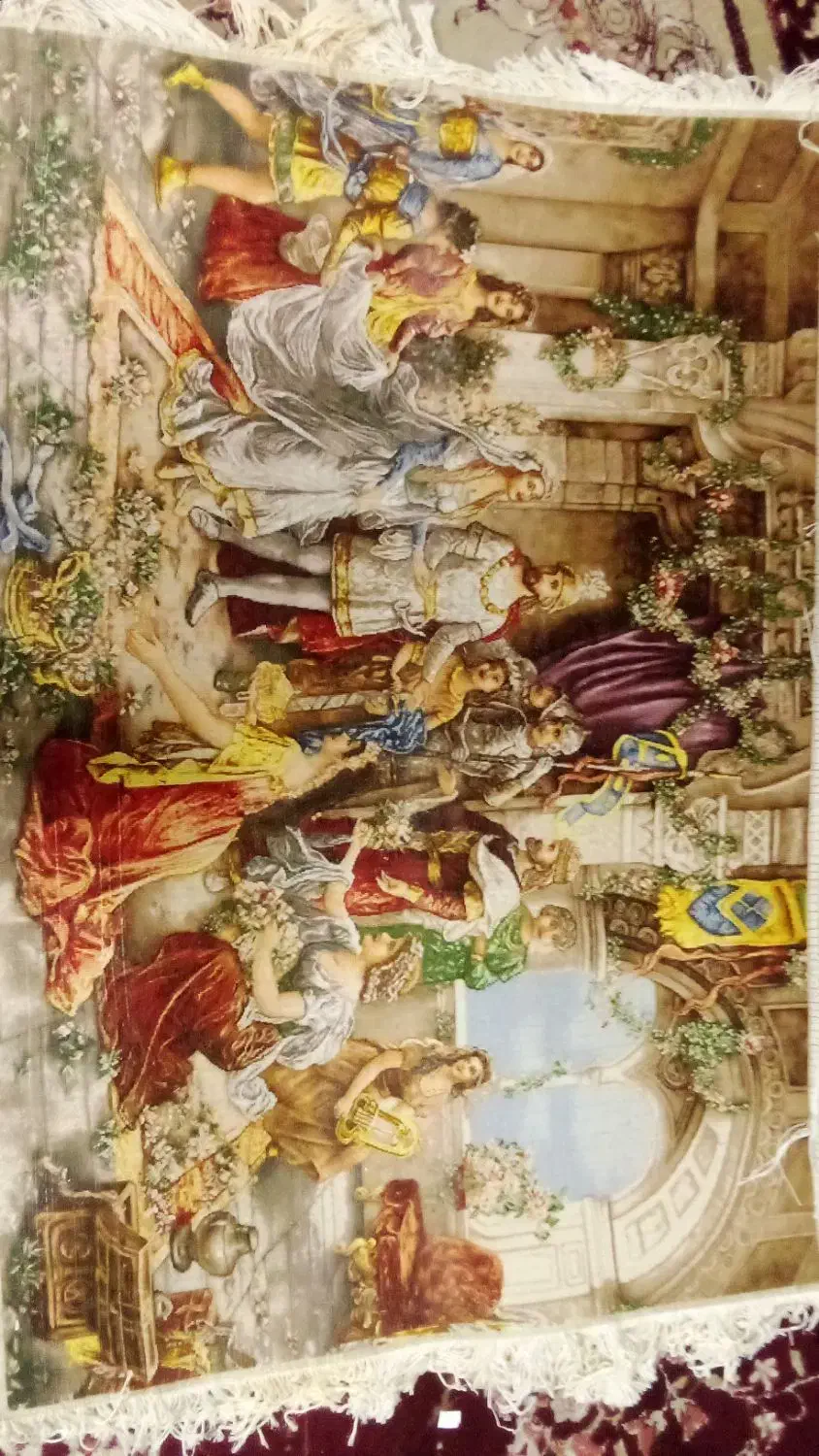 تابلو فرش|تابلو فرش|سرخه, |دیوار