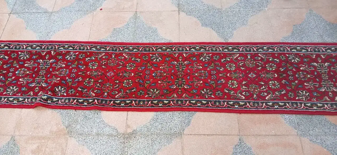 گلیم فرش و کناره|گلیم، جاجیم، گبه|شیراز, گل سرخ|دیوار