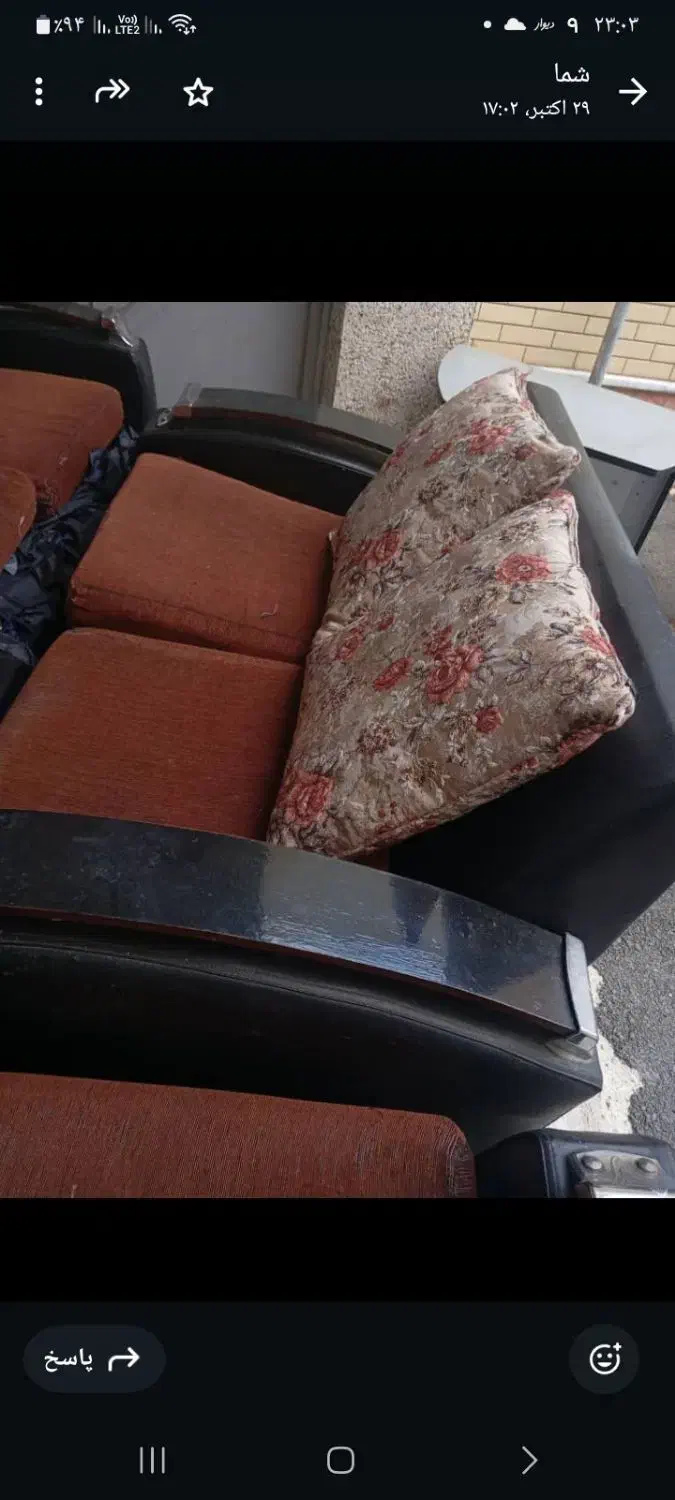 مبل ۷نفره در حد نوزیک عدد گلدان گل|مبلمان خانگی و میز عسلی|مشگین شهر, |دیوار