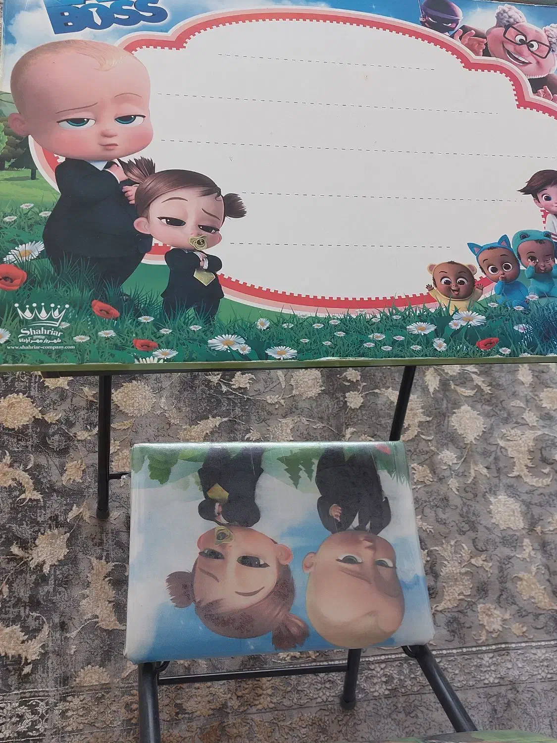 میز وصندلی تاشو|میز تحریر و کامپیوتر|قروه, |دیوار