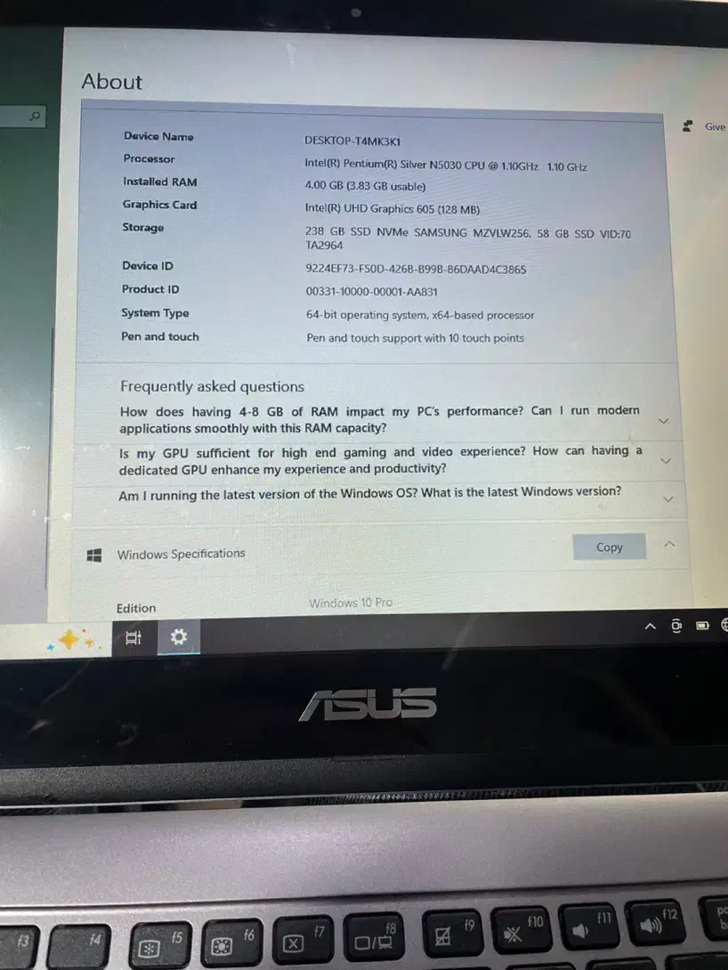 لپ تاب مدل ASUS ایسوس|رایانه همراه|دورود, |دیوار