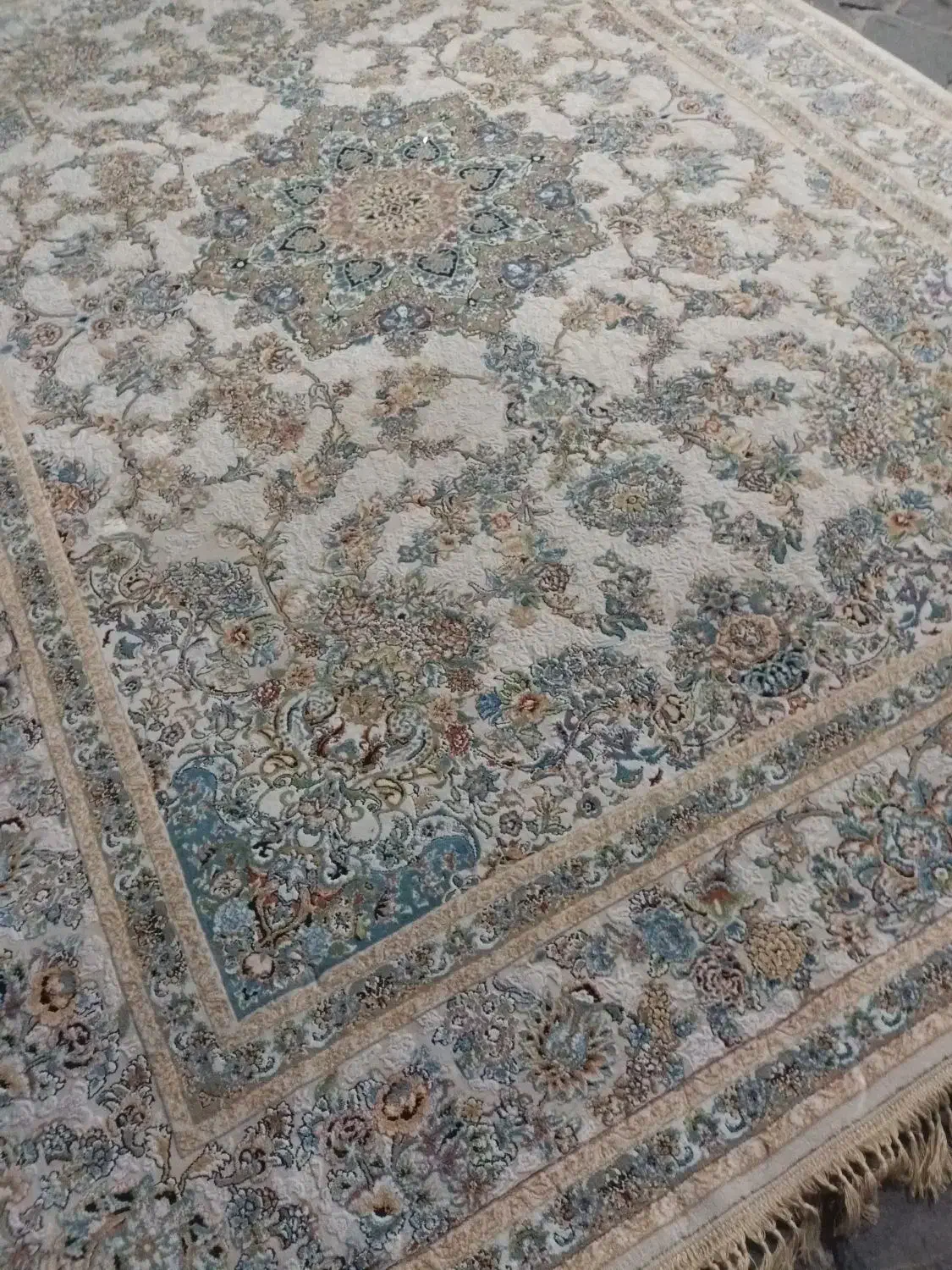 فرش ماشینی ۹ متری ۲تخته|فرش|همدان, |دیوار