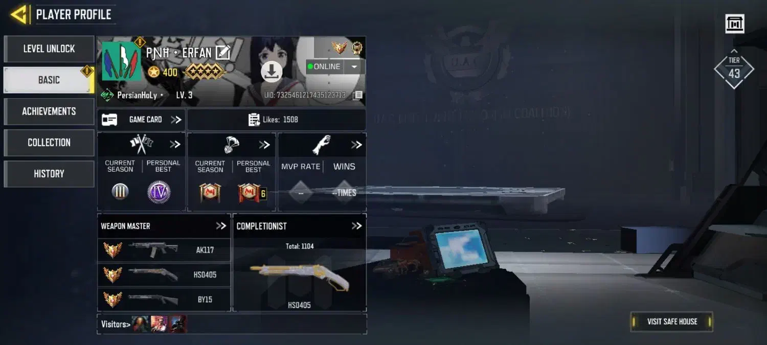 اکانت خوشانس فقت تاق|کنسول، بازی ویدئویی و آنلاین|تاکستان, |دیوار