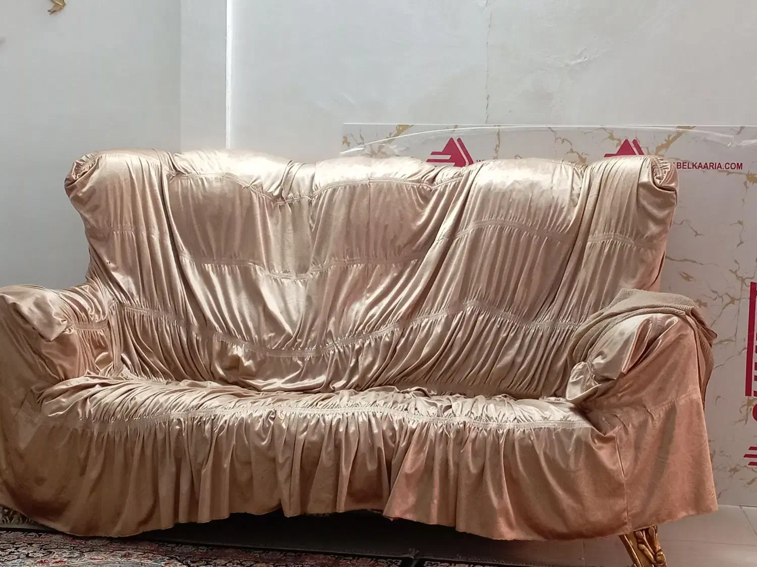 مبل هفت نفره سلطنتی|مبلمان خانگی و میز عسلی|قدس, شهرک صنعتی گلگون|دیوار