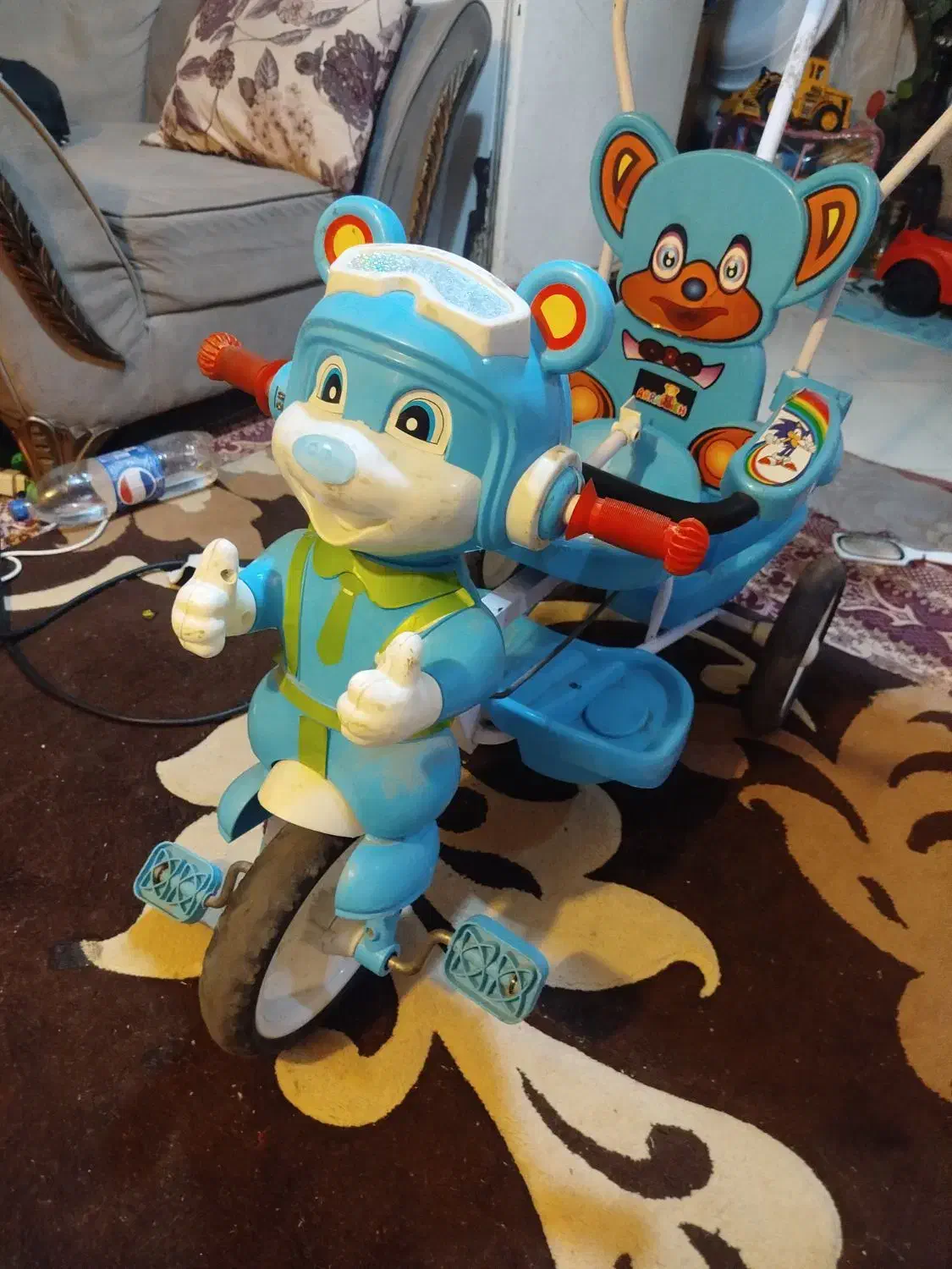 سه چرخه بچگانه درحدنوع|دوچرخه، اسکیت، اسکوتر|بندرعباس, |دیوار