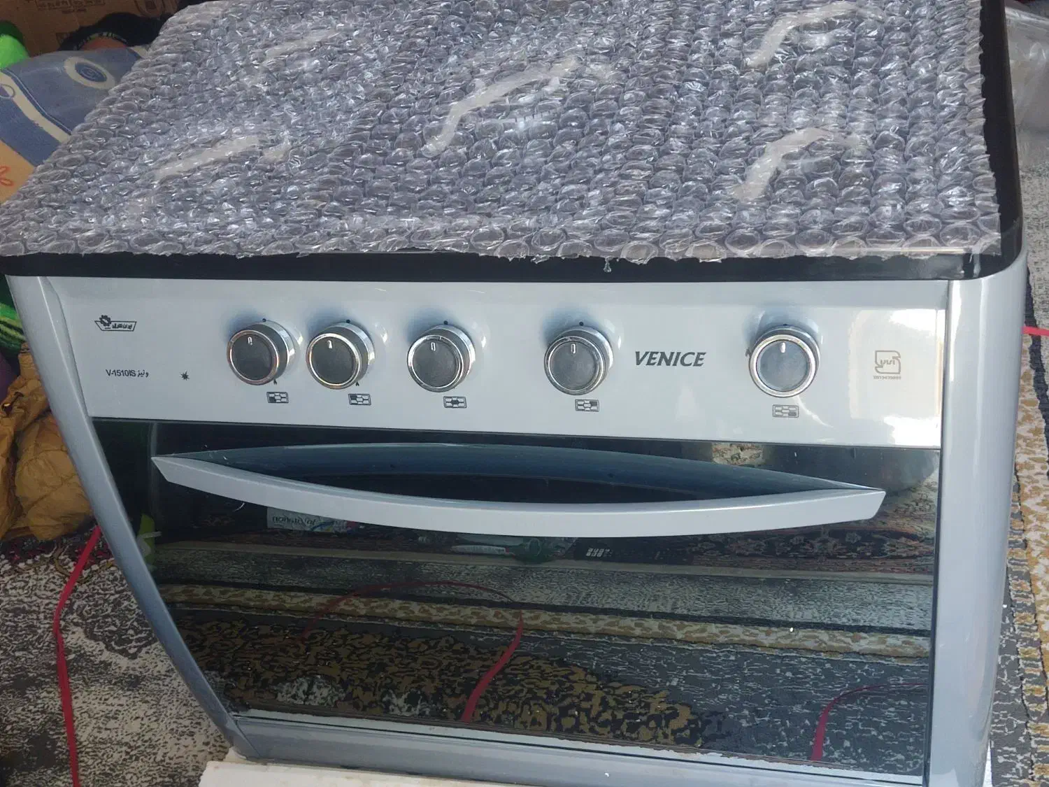 گاز طرح فر 5شعله|اجاق گاز و لوازم برقی پختوپز|جره و بالاده, |دیوار