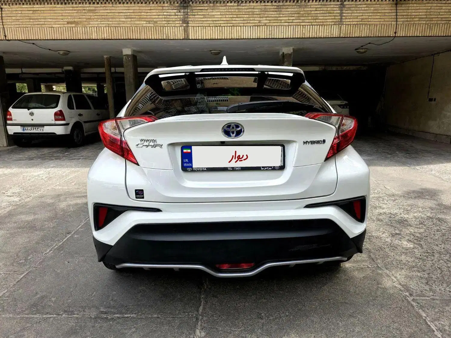 Toyota c-hr 2018 chr هیبرید تک برگ سند|خودرو سواری و وانت|تهران, ونک|دیوار