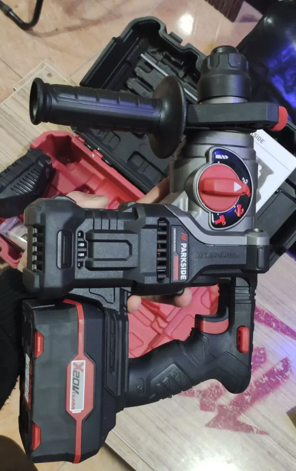 پیکور شارژی پارکساید مدل PKHAP 20-Li C3|مصالح و تجهیزات ساختمان|سردشت, |دیوار