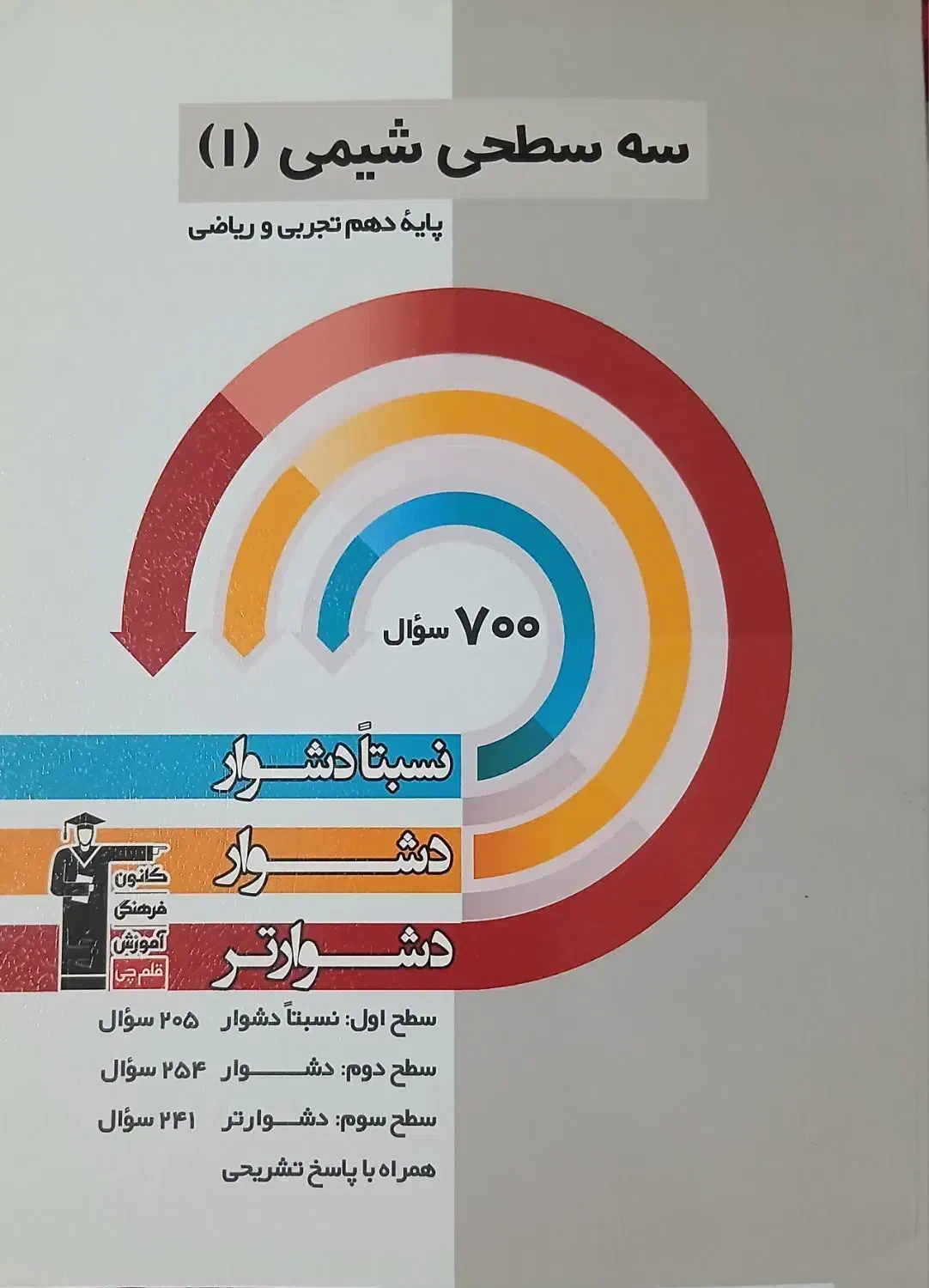 کتاب تست شیمی دهم قلمچی|کتاب و مجله آموزشی|دلیجان, |دیوار