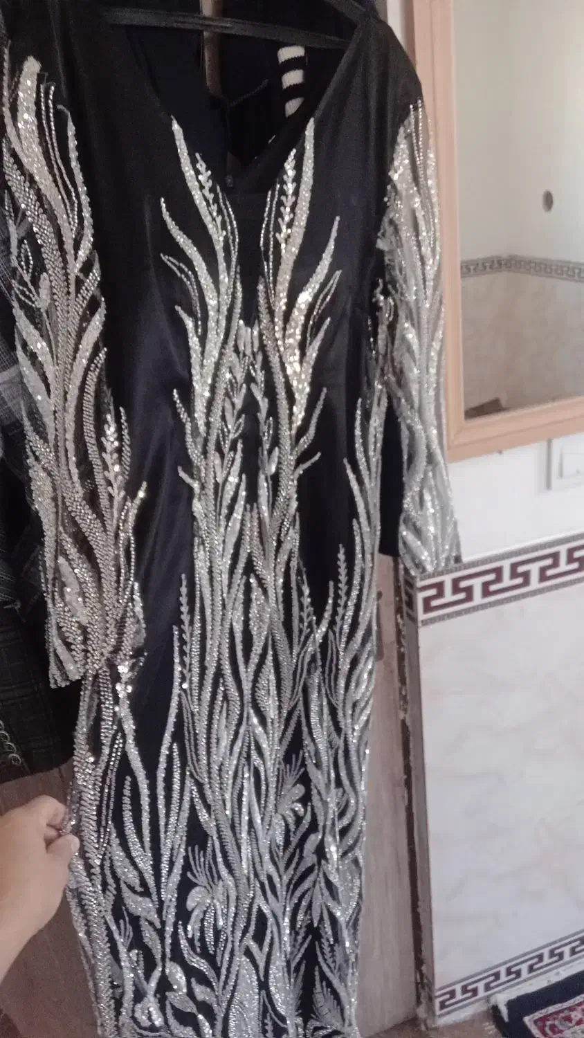 لباس مجلسی پنلی سایز ۴۴تا ۴۶|لباس|همدان, |دیوار