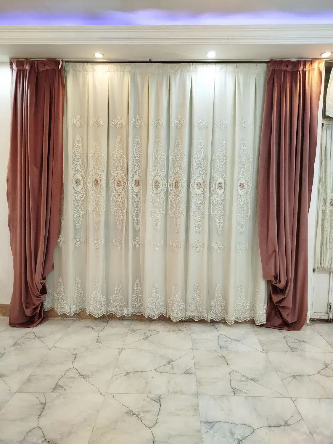 پرده|پرده، رانر، رومیزی|خرم‌آباد, |دیوار