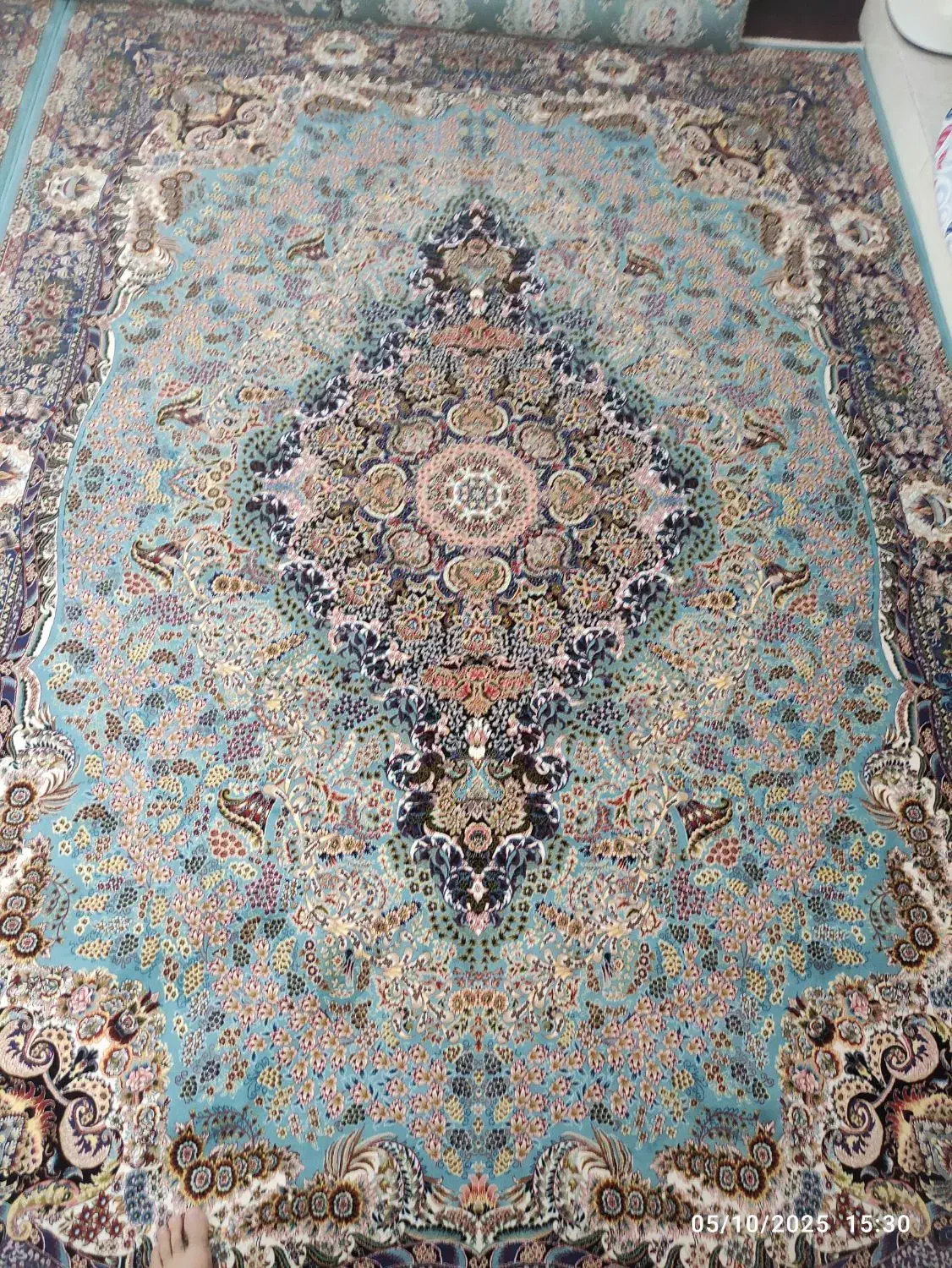 ۴ تخته فرش 9متری 10 رنگ|فرش|قروه, |دیوار