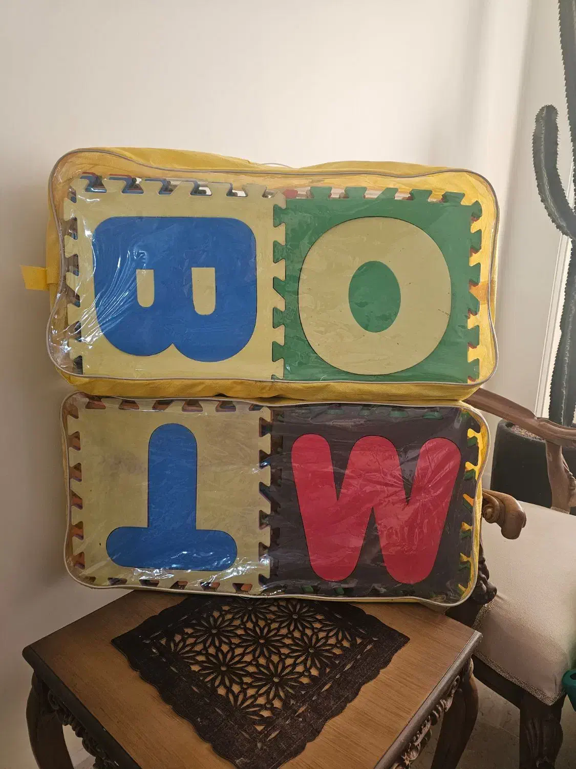 کفپوش تاتامی فومی 26 عددی حروف انگلیسی|اسباب‌بازی بچه|تهران, شهران جنوبی|دیوار