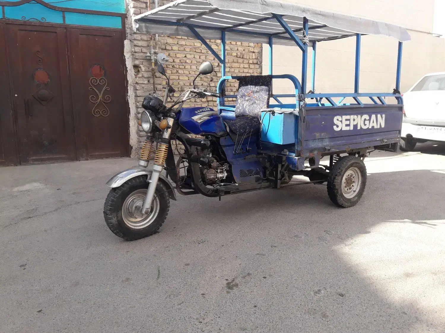 موتور سه چرخ سپیگان مدل ۱۴۰۰|موتورسیکلت|جوادآباد, |دیوار