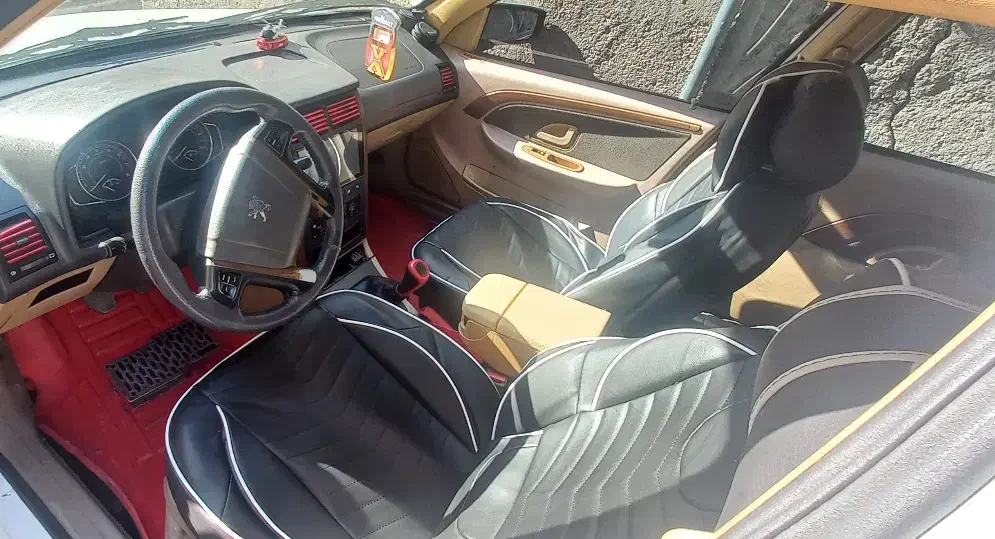 پژو پارس تیوفایو ۹۴سفید|خودرو سواری و وانت|پاکدشت, پاکدشت (مامازند)|دیوار