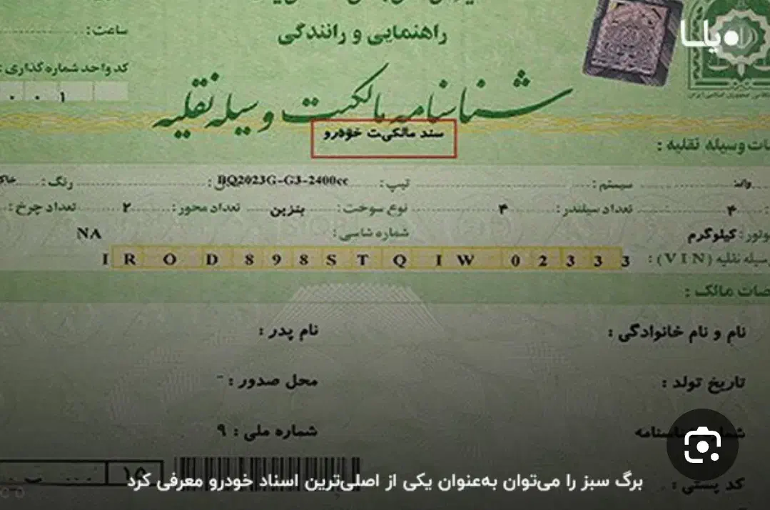 برگ سبز و سند کمپانی گمشده|اشیا|فسا, |دیوار