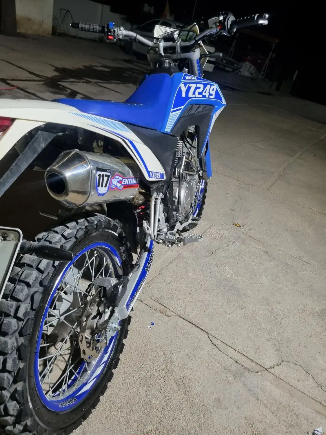 yzنیکتاز 250 معاوضه با پراید|موتورسیکلت|خرمدره, |دیوار