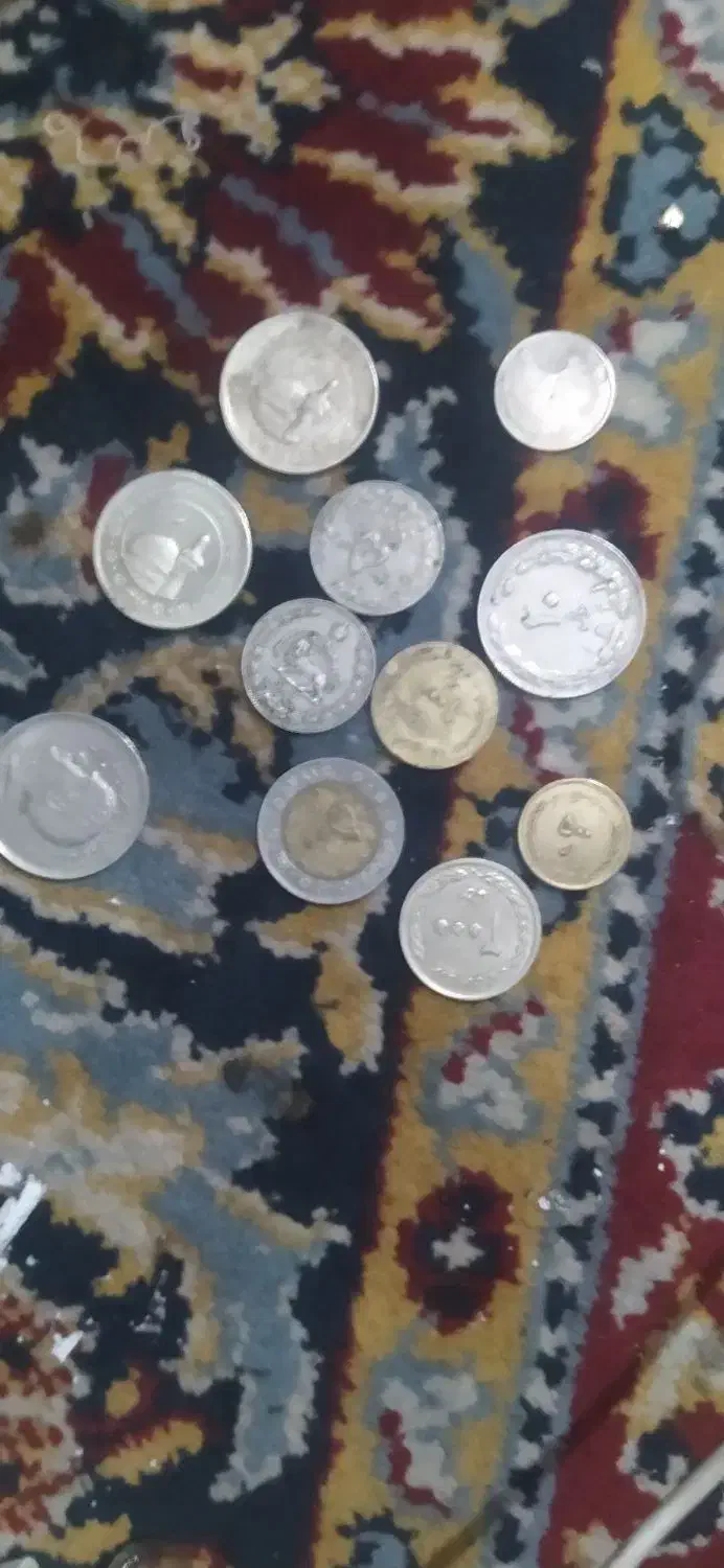 سکه های قدیمی|کلکسیون سکه، تمبر، اسکناس|بروجرد, |دیوار