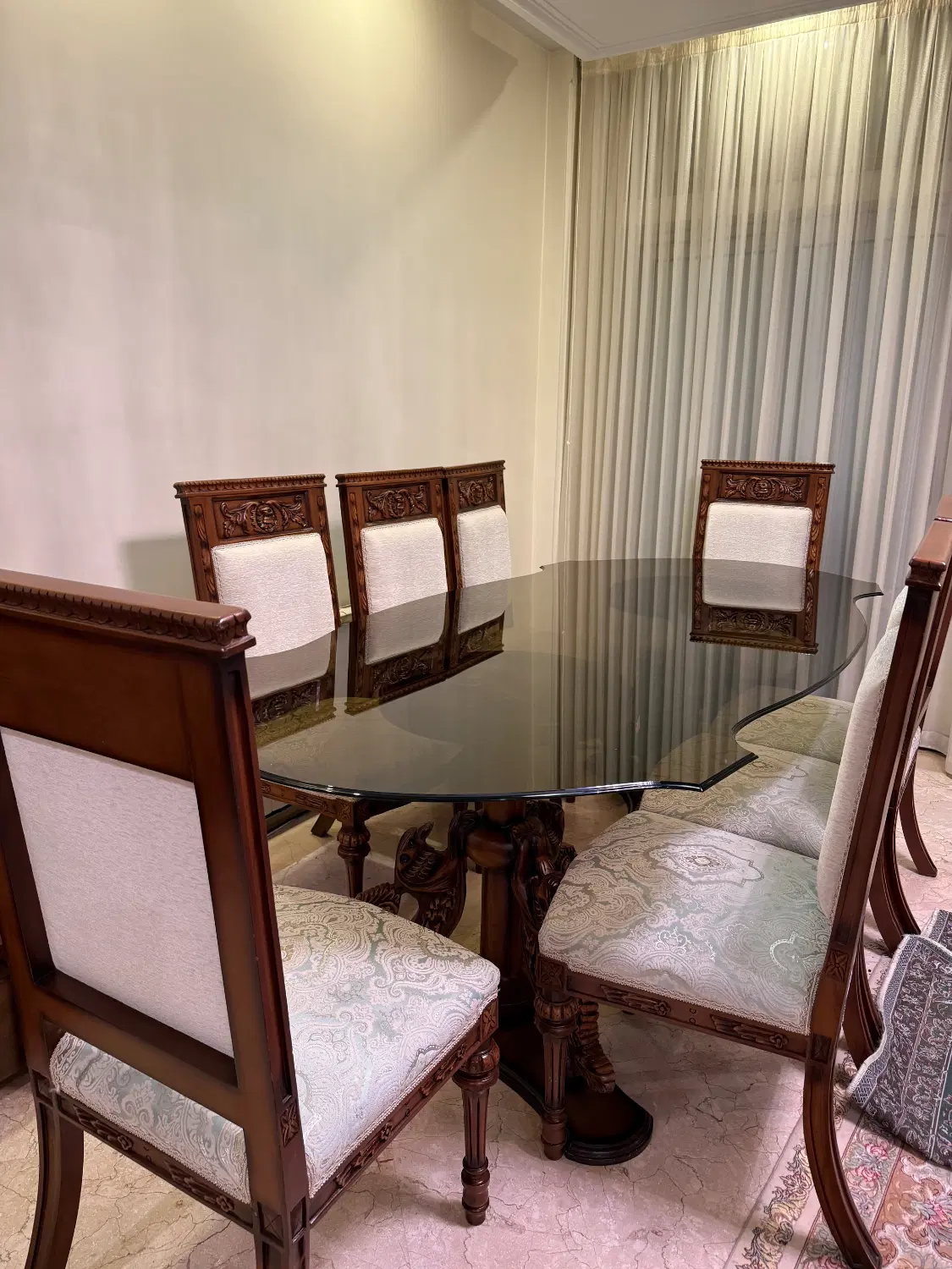 ست مبلمان و میز ناهارخوری چوبی|مبلمان خانگی و میز عسلی|تهران, زعفرانیه|دیوار