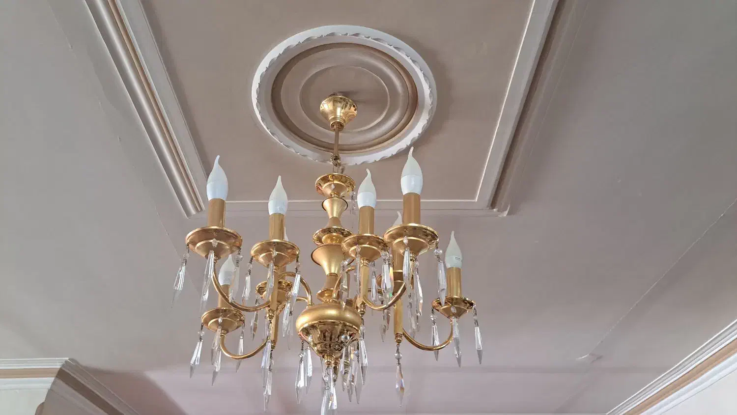 لوستر|لوستر و چراغ آویز|قزوین, |دیوار