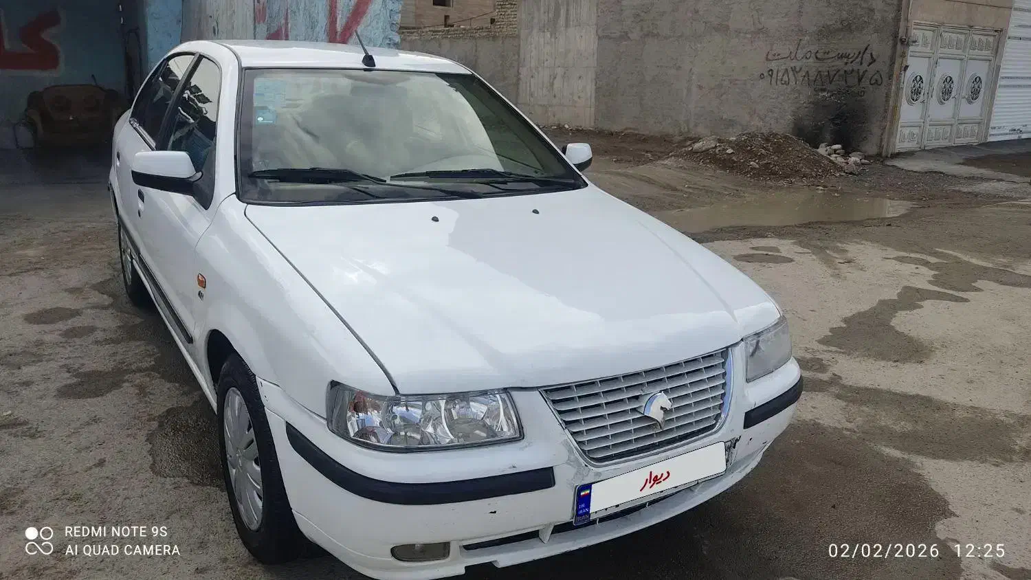 سمند مدل ۹۶ دوگانه ef7|خودرو سواری و وانت|شیروان (خراسان), |دیوار