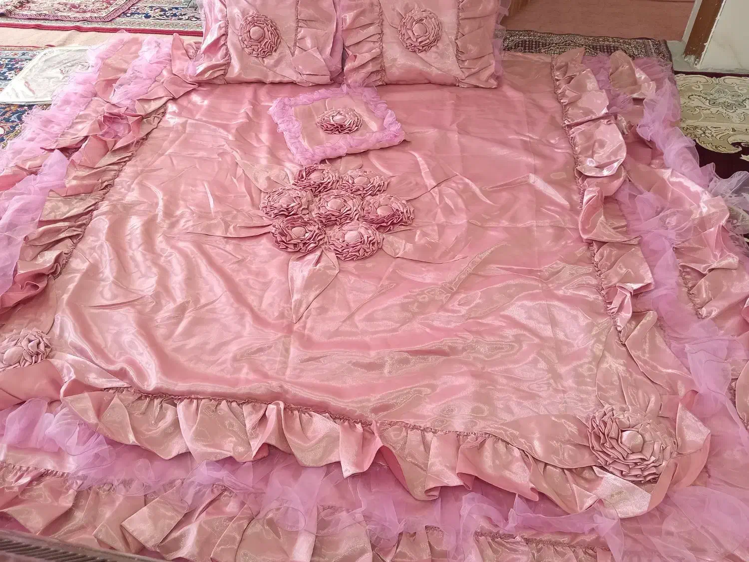 روتختی ساتن عروس|سرویس روتختی|شیروان (خراسان), |دیوار