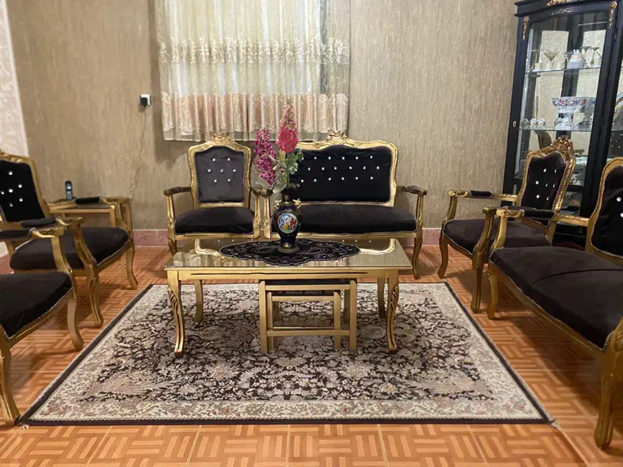 مبل استیل ۹ نفره|مبلمان خانگی و میز عسلی|رزن, |دیوار