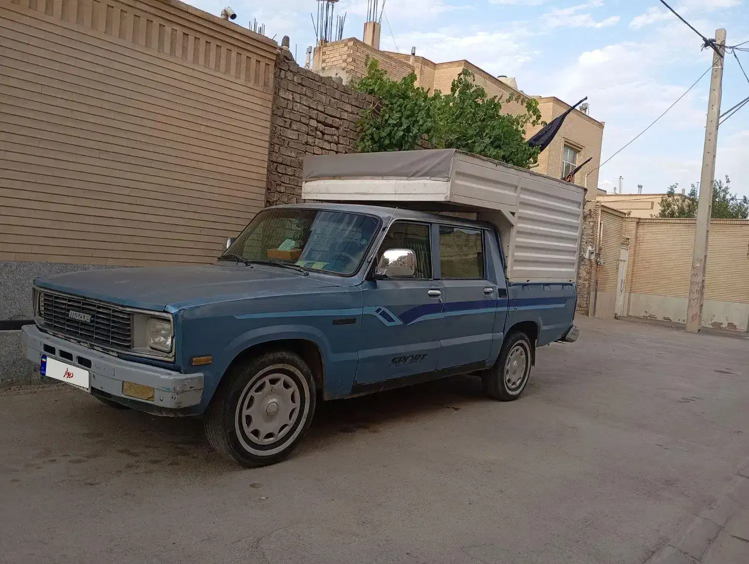 مزدا دوکابین مدل83فروش ومعاوضه|خودرو سواری و وانت|چاف و چمخاله, |دیوار