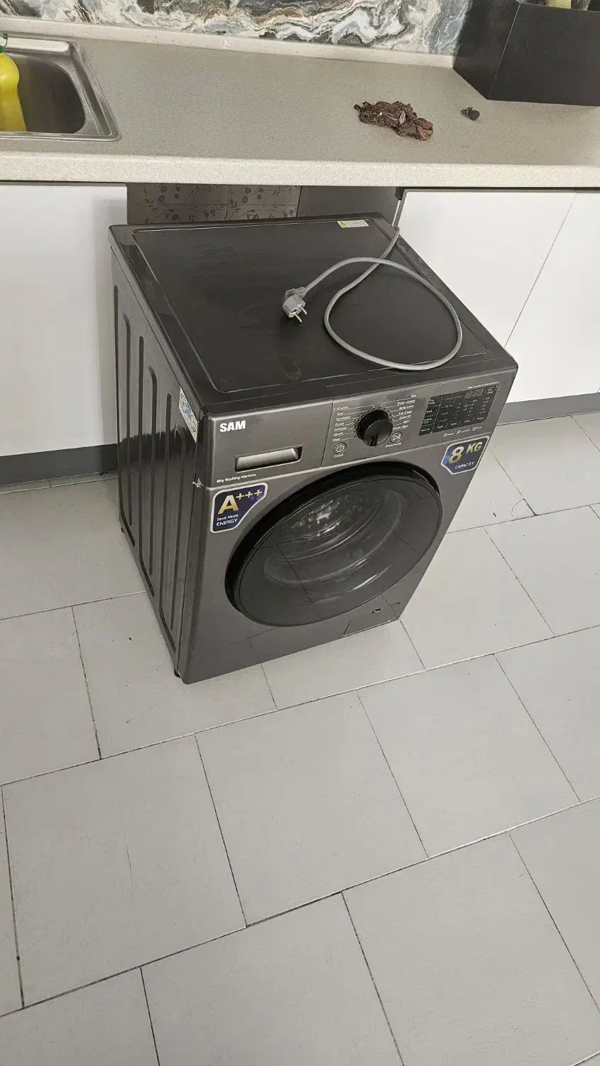 لباسشویی سام 8 کیلویی|ماشین لباسشویی و خشککن لباس|تهران, ایران|دیوار