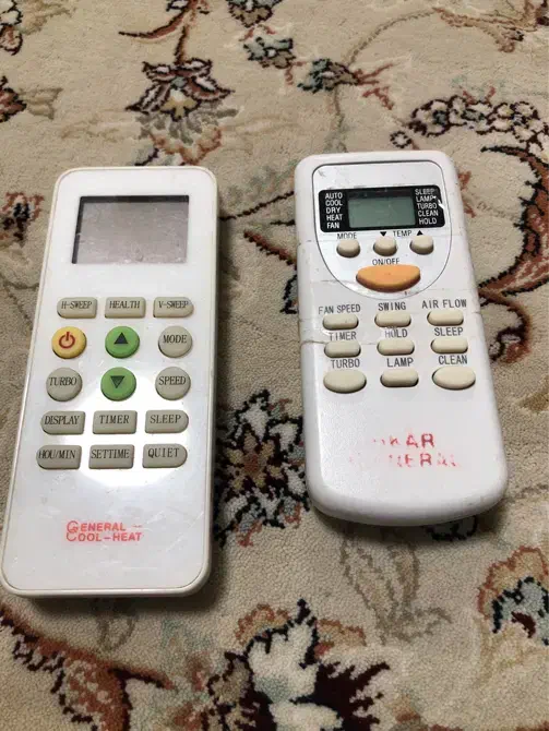 کنترل کولر گازی جنرال اصل|کولر گازی و فنکوئل|ارومیه, |دیوار