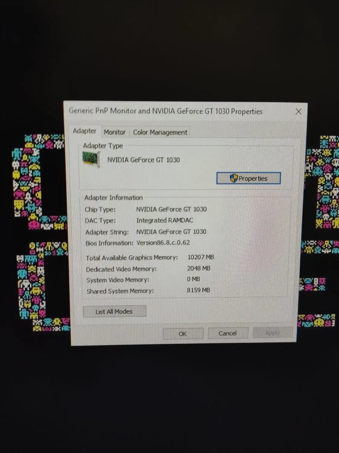 گرافیک 1030 دو گیگ|قطعات و لوازم جانبی رایانه|شیراز, زیباشهر|دیوار