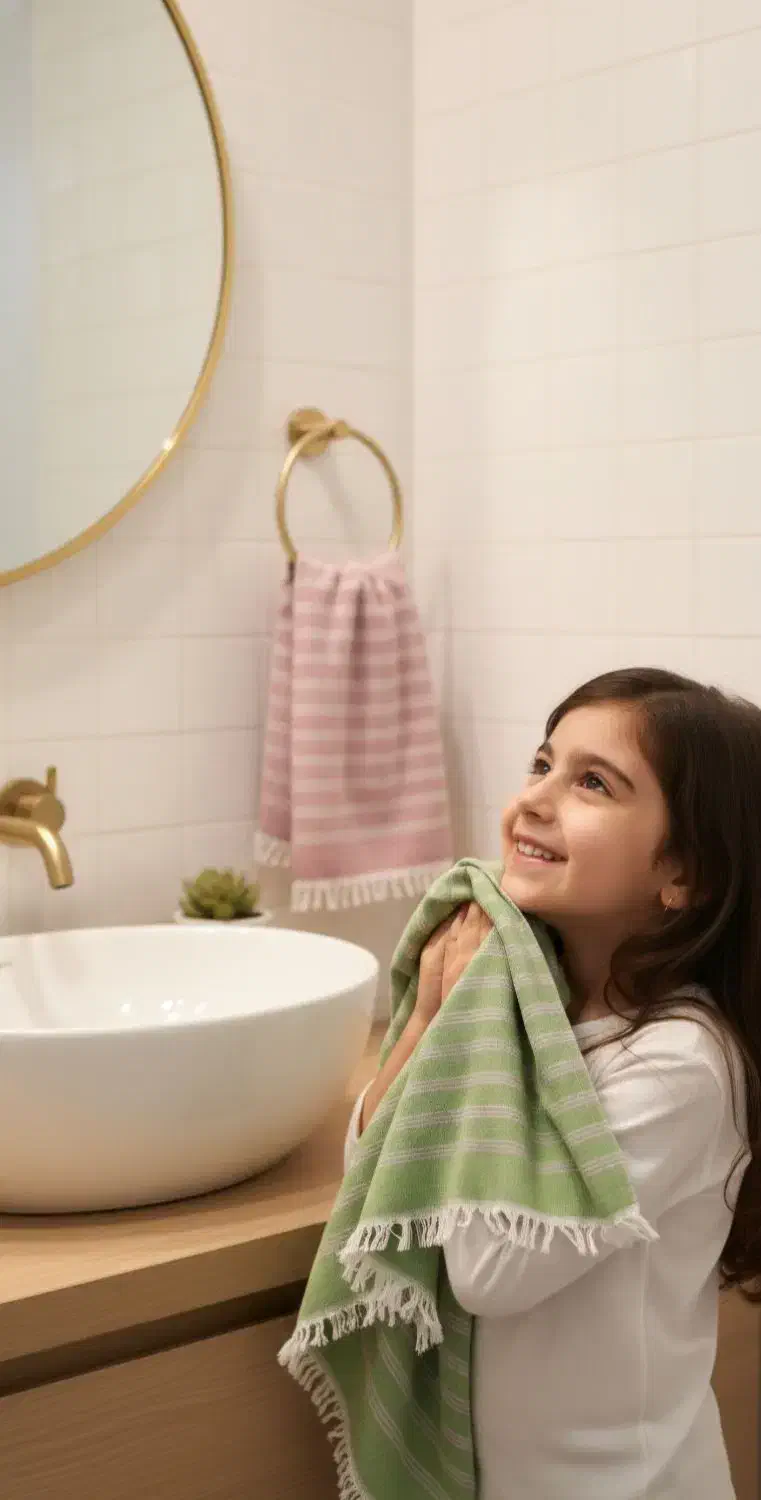 حوله نخی و پارچه ابگیری دو لایه فوق ضخیم|سفره، حوله، دستمال آشپزخانه|قم, شهرک قدس|دیوار