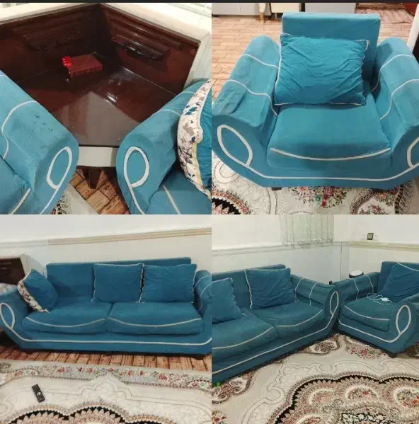 مبل ۷نفره.   جاکفشی|مبلمان خانگی و میز عسلی|آق قلا, |دیوار