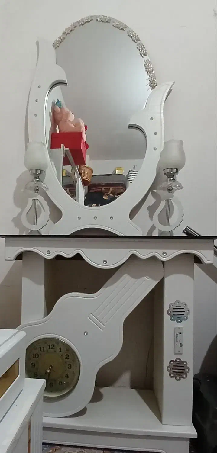 آینه کنسول|بوفه، ویترین، کنسول|قروه, |دیوار