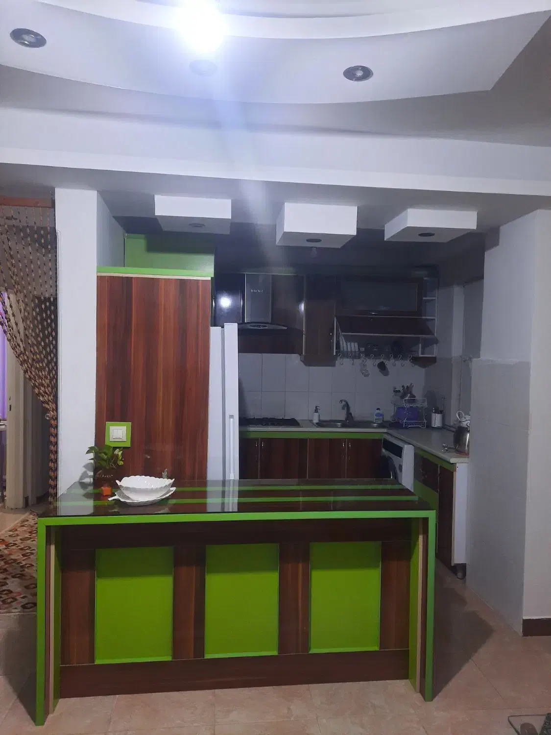 کابینت جلو آشپزخانه (جزیره ی متحرک)|مصالح و تجهیزات ساختمان|رشت, کوی مهر|دیوار